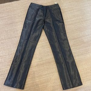NWT Club Monaco Varick Evening Dress Pant Black Shimmer Size 8